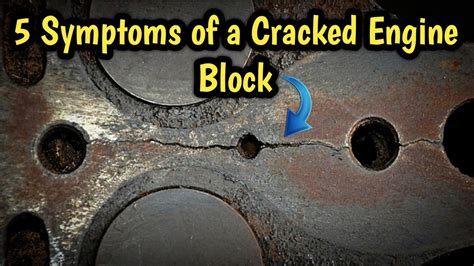 cracked engine block symptoms